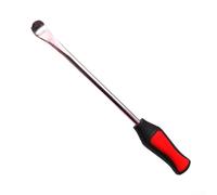 Steel Tire Changing Bar Tool with Smooth Edges and Comfortable Handle Designed for Easy Tire Removal and Installation on Various Vehicles (Red)