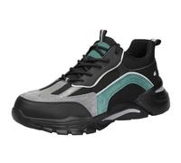 Steel Toe Cap Work Trainers Men Safety Trainers Women Lightweight Breathable Safety Shoes Work Shoes Comfortable Utility Footwear Construction