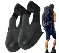 Steel Toe Covers for Shoes - Anti-Smashing Safety Boot & Shoe Covers,Foot Supports with Elastic Straps for Protection Attachment Strap Work Walking Slippers Sock Family