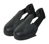Steel Toe Inserts for Shoes,Anti-Smash 1 Pair Protective Steel Toe Caps | Foot Supports with Elastic Straps for Protection Attachment Strap Work Walking Slippers Sock Family