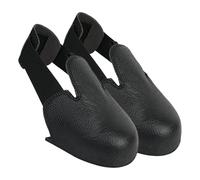 Steel Toe - Non-Slip Anti-Smash 1 Pair Composite Toe Insert - Foot Supports with Elastic Straps for Protection Attachment Strap Work Walking Slippers Sock Family