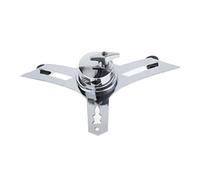 Steel Tom Drum Rim Mount Hanger Bracket Kit, Resonate Well, Resist Overtones, DRUM PARTS Accessories - 22.5 x 6cm, Drum Set Kit Percussion, Silver Tone