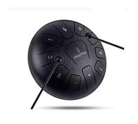 Steel Tongue Drum 10 Inch Super Sensitive Rhythm Drum 11 Tone F Percussion Instrument Handmade Drum
