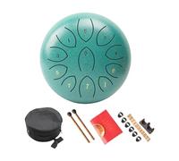 Steel Tongue Drum 11 Note Handpans Carbon Steel Clear And Crisps Sound Ethereal Percussions Instrument Ethereal Drum Percussions Instrument With Drumstick For Meditations
