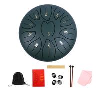 Steel Tongue Drum 11 Note Handpans Drum Carbon Steel Clear And Crisps Sound Ethereal Percussions Instrument Yoga