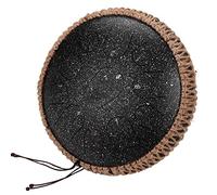 Steel Tongue Drum 11 Notes 12.5 Inchs, C Key Ethereal Drum Instrument Set With Drum Carry Bag, 2 Drumsticks, Tutorial Book, Note Stickers, With Rope Decoration (Color : Multi-colored)