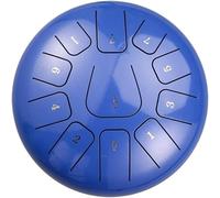 Steel Tongue Drum 12 Inch 13 Notes Hand Pan Drums, Sound Healing Instruments For Musical Education Entertainment Meditation Yoga Gifts For Kids Adults(Blue)
