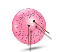 Steel Tongue Drum 12-inch 13-Tone Ethereal Drum Pan Drum Beginner Musical Instrument Percussion