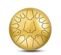 Steel Tongue Drum 12 inches 13 Notes Percussion Instrument,Handpan Drum with Bag,Rubber Mallets for Musical Education Concert Mind Healing Meditationm,ideal for Adults Kids