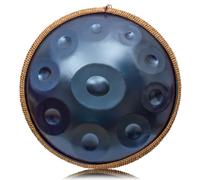 Steel Tongue Drum - 12 Inches 30 CM, 13 Notes C Major Tuned Percussion Instrument with Bag, Music Book, Mallets, and Finger Picks
