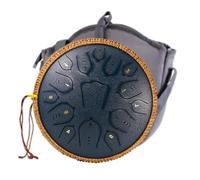 Steel Tongue Drum - 13 Inch 15 Notes Steel Hand Pan Percussion Instruments, F Major Handpan Instrument Handpan For Adults, For Concert Accompaniment, Yoga Meditation(D)
