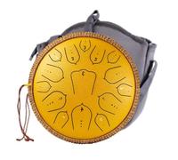 Steel Tongue Drum - 13 Inch 15 Notes Steel Hand Pan Percussion Instruments, F Major Handpan Instrument Handpan For Adults, For Concert Accompaniment, Yoga Meditation(B)