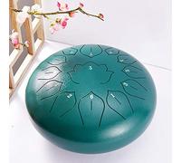 Steel Tongue Drum 13 Notes 12 Inch Handpan Drum Percussion Instrument Steel Drums for Adults with Padded Travel Bag, Book, Mallets, Finger Picks Idea Gift