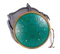 Steel Tongue Drum -14 Inch 15 Notes Premium Steel Hand Drum, F Major Handpan Instrument Handpan For Adults, Xylophone Mallet Percussion, For Concert Accompaniment, Yoga Meditation(E)