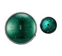 Steel Tongue Drum - 14 Inches 15 Notes D Major Hand Pan Drum For Adults/Kids With Music Book And Carry Bag, Healing Percussion Musical Instruments For Meditation Yoga(C)