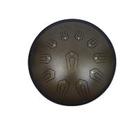 Steel Tongue Drum 18" Double Tone Drum Hand Drum Percussion Instrument Yoga Meditation Beginner Hand Crank (Color : C)