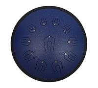 Steel Tongue Drum 22 Notes 18 Inch Professional Steel Drum Handpan Percussion Tank Drum Healing Drum with Travel Bag and Mallets