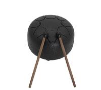Steel Tongue Drum 5" Drum Steel Percussion and Club Drum with Drumsticks Percussion Instrument (Color : E) (C)