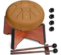 Steel tongue drum 6/8-GLOSS GOLD-made in china