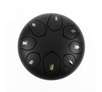Steel Tongue Drum 6-inch 8-note Percussion Instrument - Outdoor Rain Drum Handpan Instrument for Meditation, Yoga & Zazen - Ethereal Sound for Mind Healing & Performances (TYPE - 4)