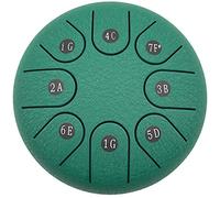 Steel Tongue Drum, 6-inch 8-tone Mini Ethereal Drum, Hand Pan Drum Performance Kit, Suitable for Yoga and Entertainment