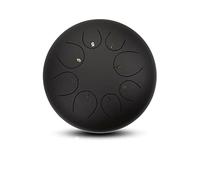 Steel Tongue Drum, 8 Note 10 Inch Hand Pan Drum with Storage Bag/Drumsticks, Suitable for Meditation, Music Education (E)