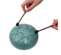 Steel Tongue Drum 8 Note Handpan Drum Carbon Steel Clear and Crisp Sound Ethereal Drums Percussions Instrument Yoga