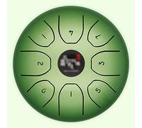 Steel Tongue Drum 8 Notes 5.5 Inches, Professional Tongue Drum for Kids, Percussion Instrument Handpan C Key with Bag, Music Book, Mallets, Gift for Meditation Entertainment Musical Education/83 (Col