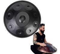 Steel Tongue Drum, 9/10/12 Notes D Minor, Handpan Instrument for Beginners and Performance, 432hz/440hz Tuning