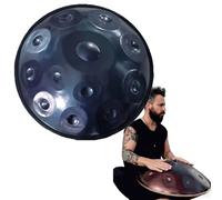 Steel Tongue Drum, 9/10/12 Notes D Minor, Handpan Instrument for Beginners and Performance, 432hz/440hz Tuning