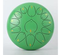 Steel Tongue Drum C Major, 10 inch 13 Notes Kids Tongue Drum Handpan Drum, Percussion Instrument kit with Drum Mallets, Note Stickers, Finger Picks, Mallet Bracket and Gig Bag, destress Gifts/78 (Col