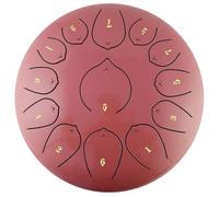Steel Tongue Drum C Major, 13 Notes 12 Inches Ethereal Drum with Bag Finger Picks Mallets Music Book for Musical Education Mind Healing Yoga