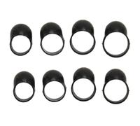 Steel Tongue Drum Finger Picks, 8PCS Assorted Sizes Steel Tongue Drum Finger Sleeves Drumstick Holders Finger Tool for Percussion