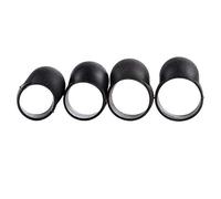 STEEL TONGUE DRUM FINGER SLEEVE SET MELODIOUS SOUND DRUMMING BLACK 4 PCS APPROPRIATE FOR ALL AGES