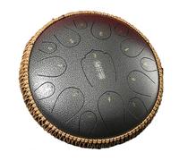 Steel Tongue Drum - Handpan Drum Instrument, 13 Inches 15 Notes Tongue Drums, Hand Pan Drums With Music Book, Handpan Drums Mallets And Carry Bag, D Major(E)