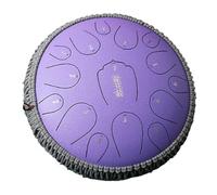 Steel Tongue Drum - Handpan Drum Instrument, 13 Inches 15 Notes Tongue Drums, Hand Pan Drums With Music Book, Handpan Drums Mallets And Carry Bag, D Major(C)
