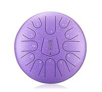 Steel Tongue Drum Inches Notes Percussion Instrument - Meditation Yoga Sound with Carry Bag, Drum Mallets, Drumsticks, Tutorial Book, Finger Picks