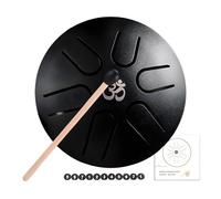 Steel Tongue Drum - Percussion Instrument, Handpan Drum Percussion | Tank Drum Chakra Drum Percussion Hand Drum Instrument, Musical Instrument for Meditation Yoga Musical Education Adults Children