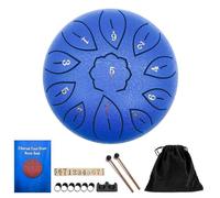Steel Tongue Drum,Rain Drum for Outside 6 Inch 11 Notes Hand Pan Drums with Carry Bag,Small Instruments for Musical Yoga Meditation,Musician Gifts for Family and Friends