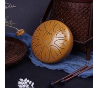 Steel Tongue Drum With Drumstick 11 Note Ethereal Drum Small Metal Handpans Drum Percussions Instrument Musical Toy