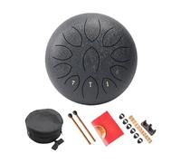 Steel Tongue Drum With Drumstick 11 Note Ethereal Drum Small Metal Handpans Drum Percussions Instrument Musical Toy