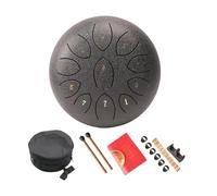 Steel Tongue Drum With Drumstick 11 Note Ethereal Drum Small Metal Handpans Drum Percussions Instrument Musical Toy