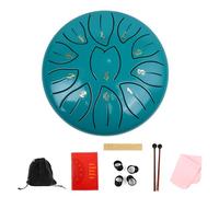 Steel Tongue Drum With Drumstick 11 Note Ethereal Drum Small Metal Handpans Drum Percussions Instrument Musical Toy