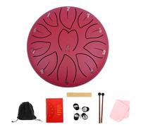Steel Tongue Drum With Drumstick 11 Note Ethereal Drum Small Metal Handpans Percussions Instrument Musical Toy Metal Handpans Music Kids