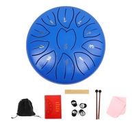 Steel Tongue Drum With Drumstick 11 Note Ethereal Drum Small Metal Handpans Percussions Instrument Musical Toy Metal Handpans Music Kids