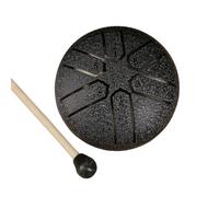 Steel Tongue Drum With Drumstick 3Inch 6 Note Ethereal Drum Small Metal Handpans Drum Percussions Instrument Musical Toy Music Kids