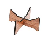 Steel Tongue Mount - Ethereal Pan Cradle Frame, Musical Percussion Rest Platforms, Hardwood Sound Healing Display Support Structure | Performance Accessory Fixture, Studio Practice Arrangement