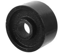 Steel Trailer Jack Wheel Replacement for 3 Ton Hydraulic Jack | Thickened Black Wheel, Heavy Duty Reliable Use, Front Replacement Part, Professional Accessory