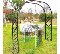 Steel Trellis Arch for Climbing Plants - Perfect for Weddings, Parties, and Garden Decor, Outdoor Lawn Accent for Events