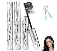 Steel Tube Eyelash Primer, Steel Pipe Mascara Primer, Waterproof Long Curling Mascara, Sweat-Proof, Lengthening, Natural And Non-Smudged(2pcs)